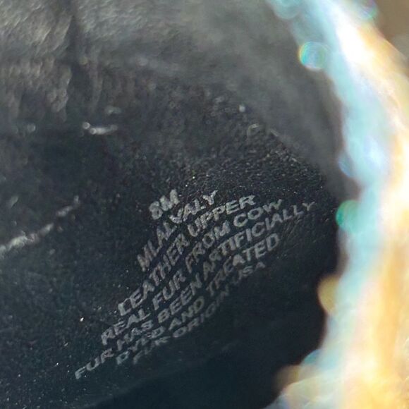 New Marc Fisher Alva Ankle Heeled Bootie Leopard Cheetah Animal Print - Picture 7 of 8